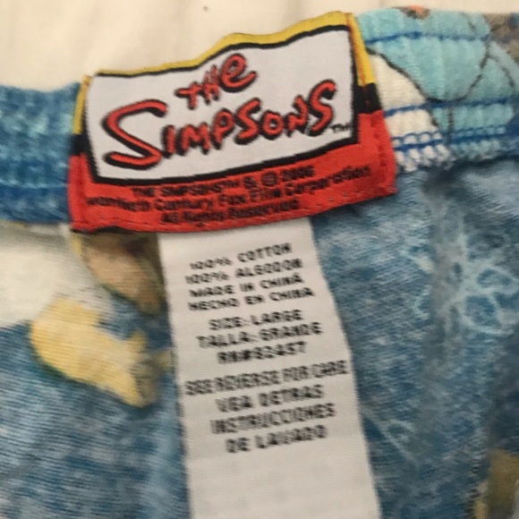 3 The Simpsons pajama pants and Mandalorian union suit. - Picture 11 of 13